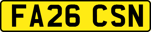 FA26CSN