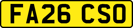 FA26CSO