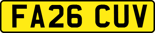 FA26CUV