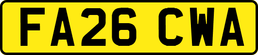 FA26CWA