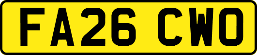 FA26CWO