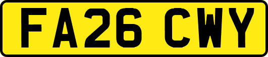 FA26CWY