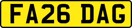 FA26DAG