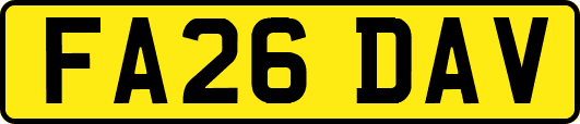 FA26DAV