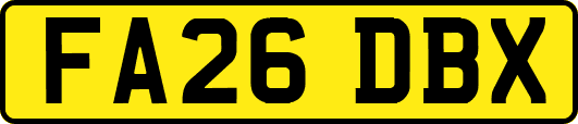 FA26DBX