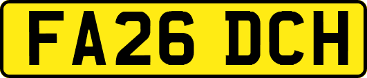 FA26DCH