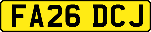 FA26DCJ