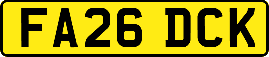FA26DCK