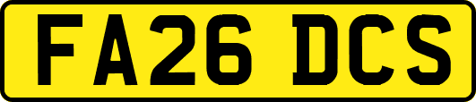 FA26DCS