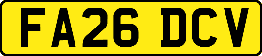 FA26DCV
