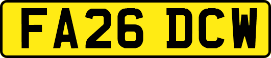 FA26DCW