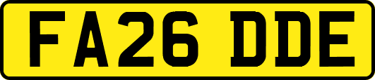 FA26DDE