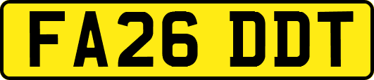 FA26DDT