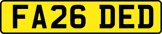FA26DED