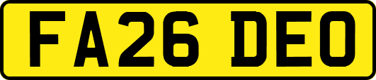 FA26DEO