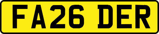 FA26DER