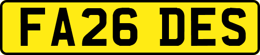 FA26DES