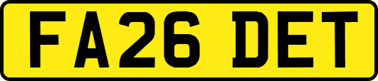 FA26DET