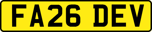 FA26DEV