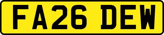 FA26DEW