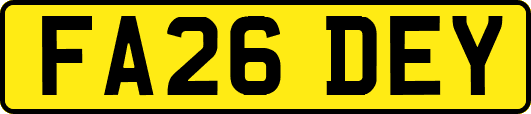 FA26DEY