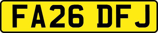 FA26DFJ