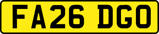 FA26DGO