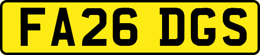 FA26DGS