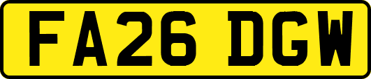 FA26DGW