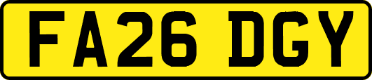 FA26DGY