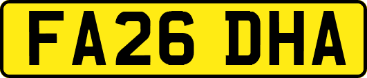 FA26DHA