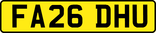 FA26DHU