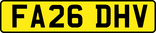 FA26DHV