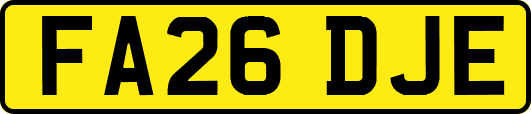 FA26DJE