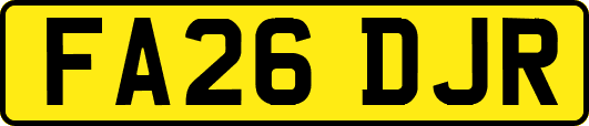 FA26DJR