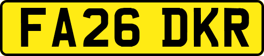 FA26DKR