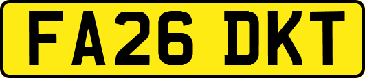 FA26DKT