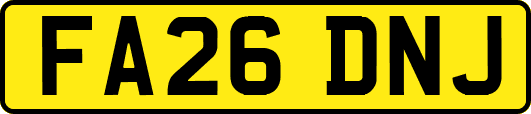 FA26DNJ