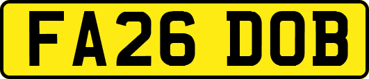 FA26DOB