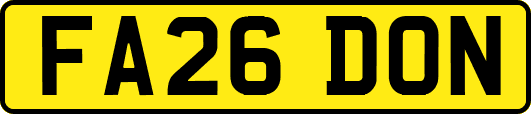 FA26DON