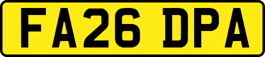 FA26DPA