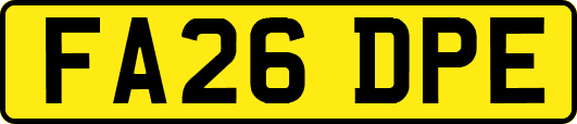 FA26DPE