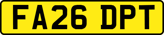 FA26DPT