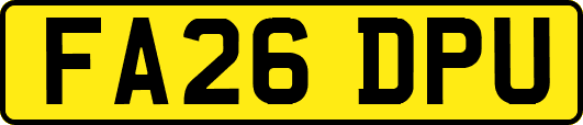 FA26DPU