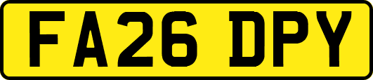 FA26DPY
