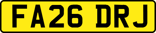 FA26DRJ