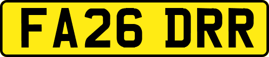 FA26DRR