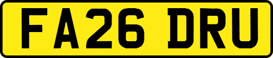FA26DRU