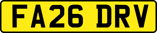 FA26DRV