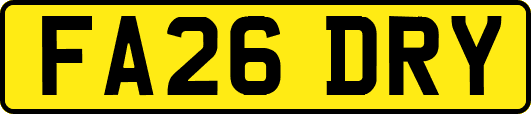 FA26DRY